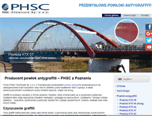 Tablet Screenshot of phsc.pl