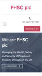 Mobile Screenshot of phsc.plc.uk